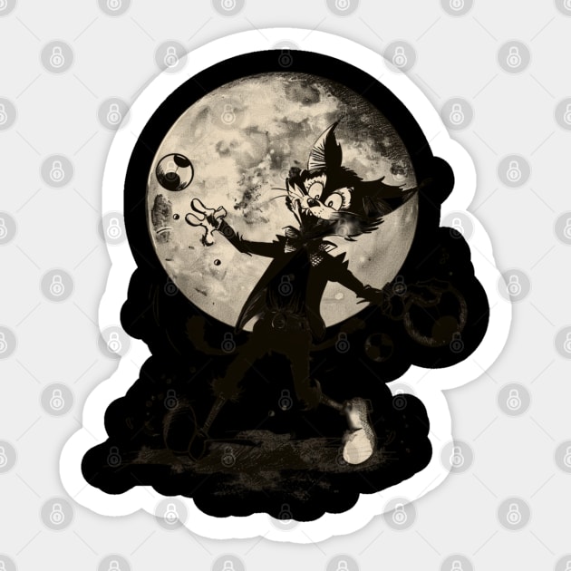 Felix The Cat History Sticker by Merle Huisman